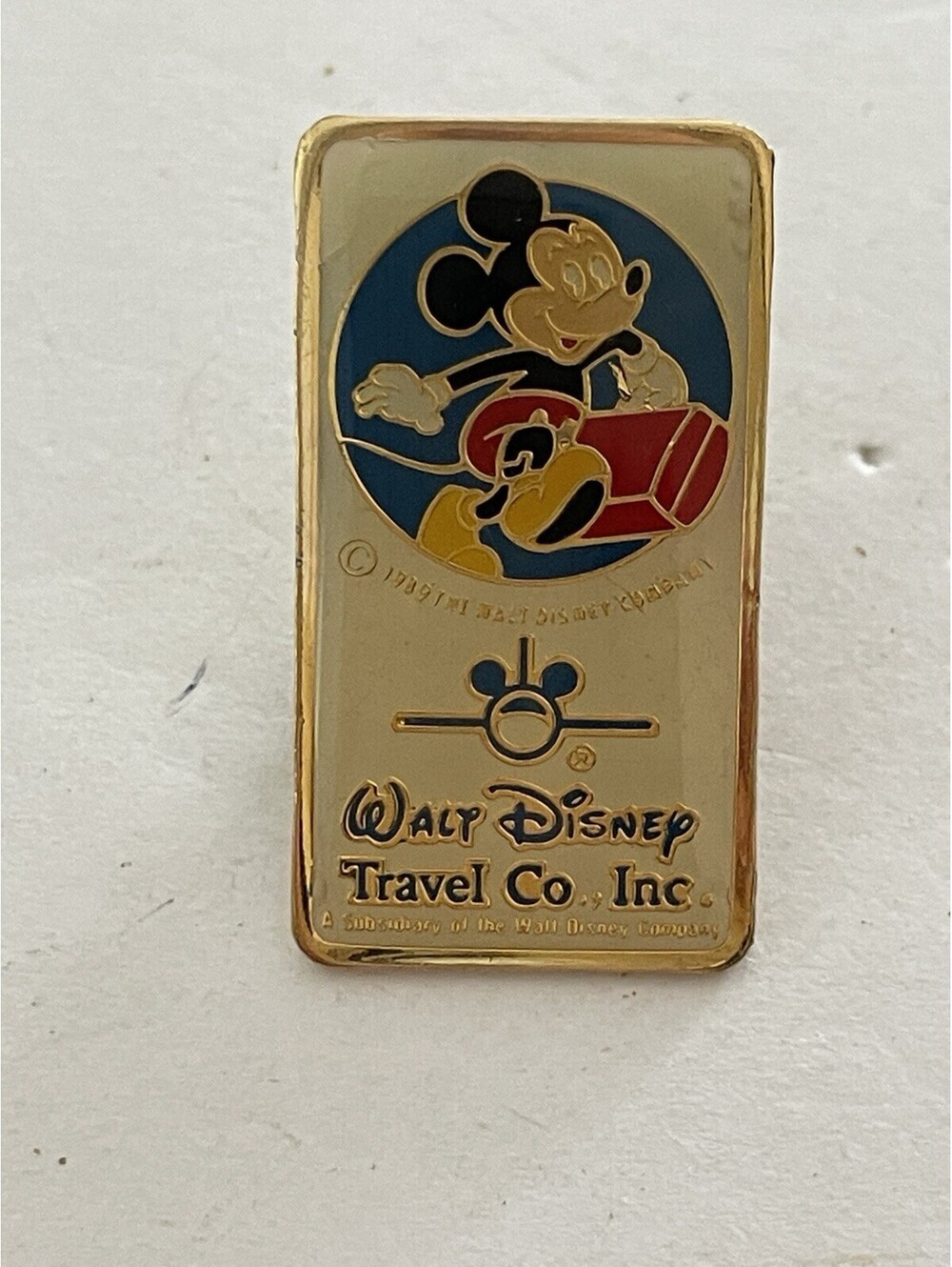 Walt Disney Travel Co Mickey Mouse Pin